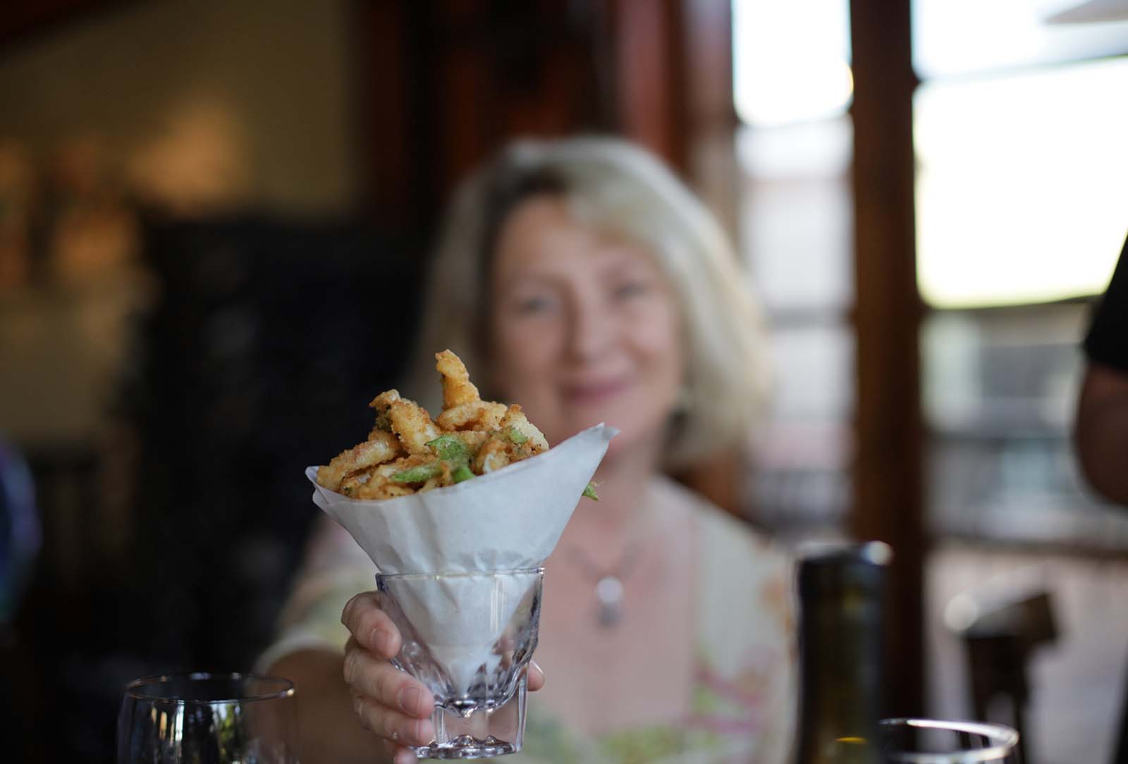 Calamari at Cyprus Restaurant in Highlands NC