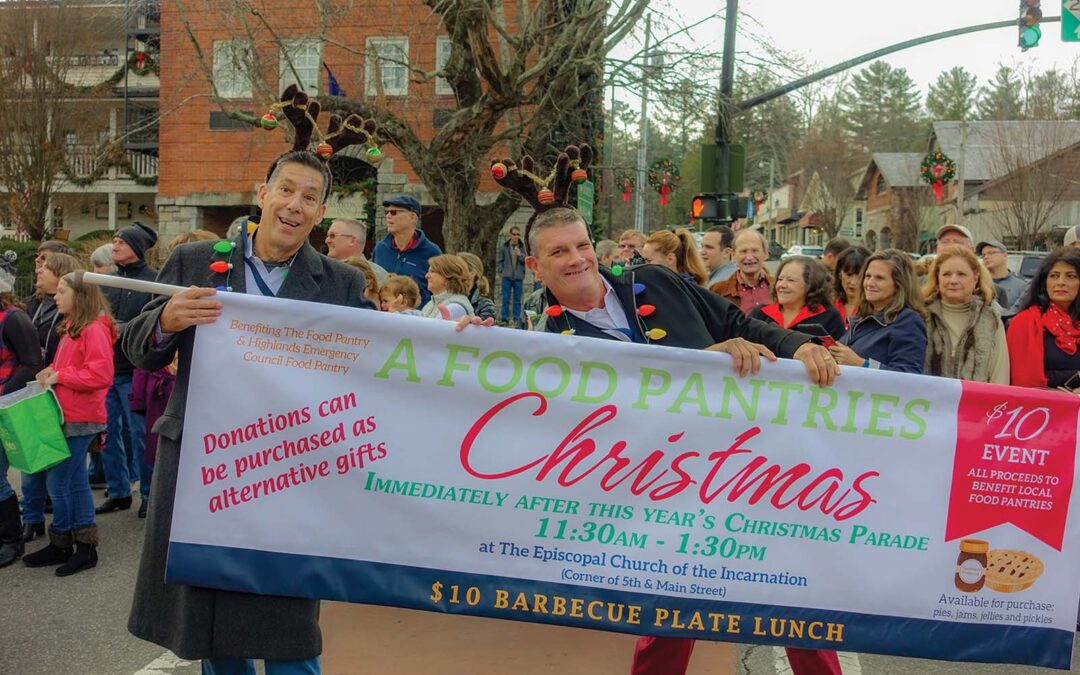 highlands-nc-christmas-parade-food-pantries