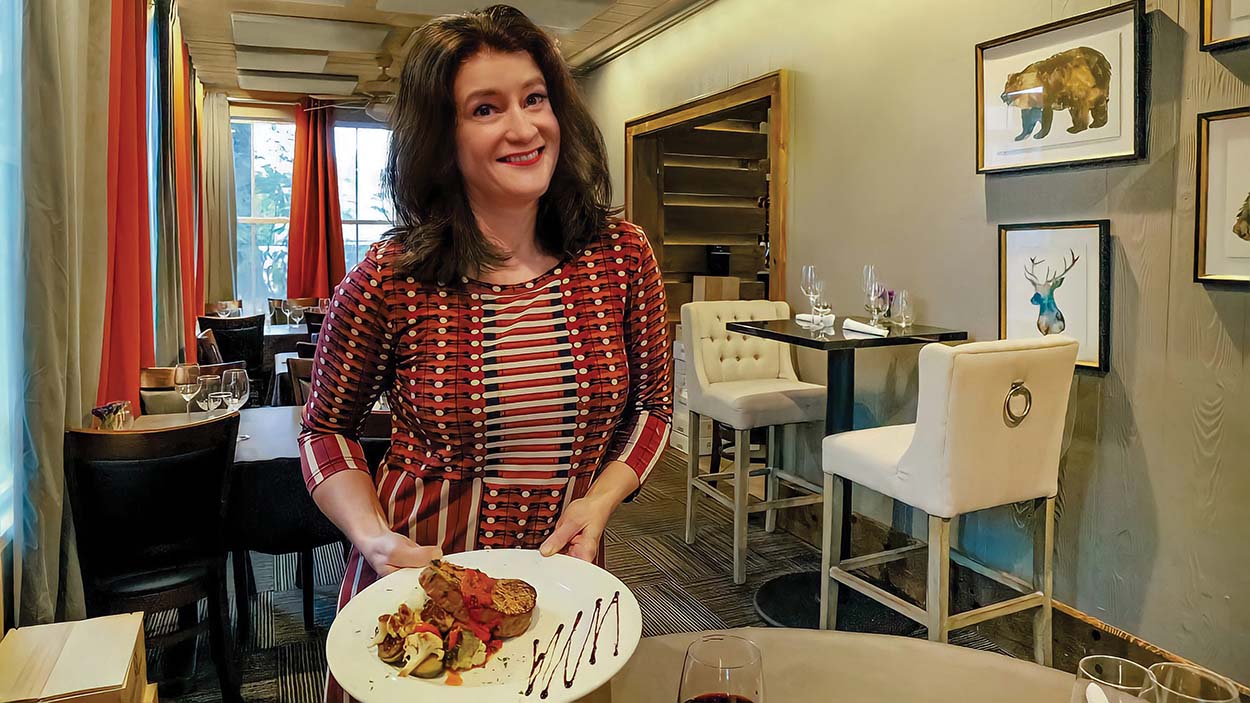 Lamb Meatloaf with Riviera Sauce