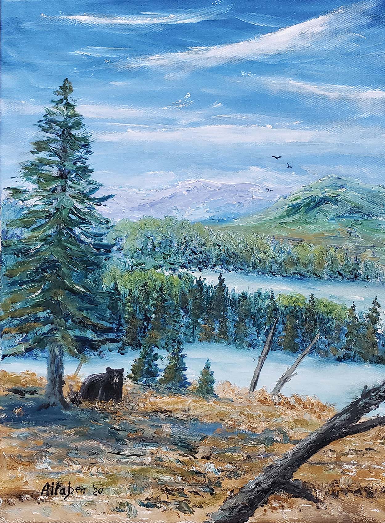 One Brushstroke at a Time | Cover Artist Stanton Allaben