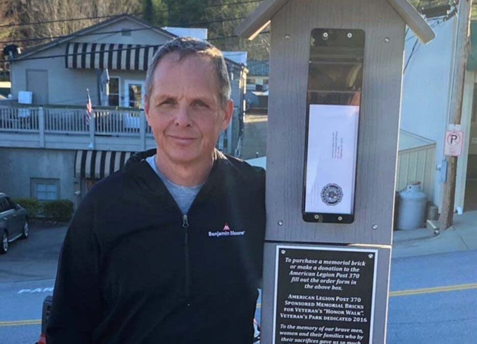 Potts Honors Family Veterans with Legion Memorial Bricks