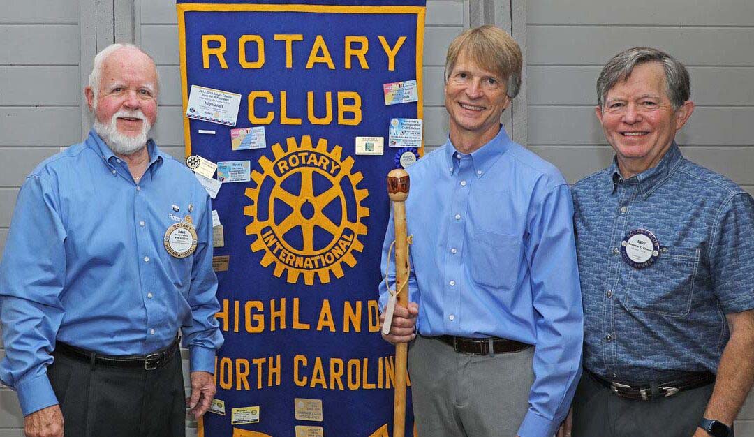 Rotary Club of Highlands enjoyed special guest Dr. Randy Collins