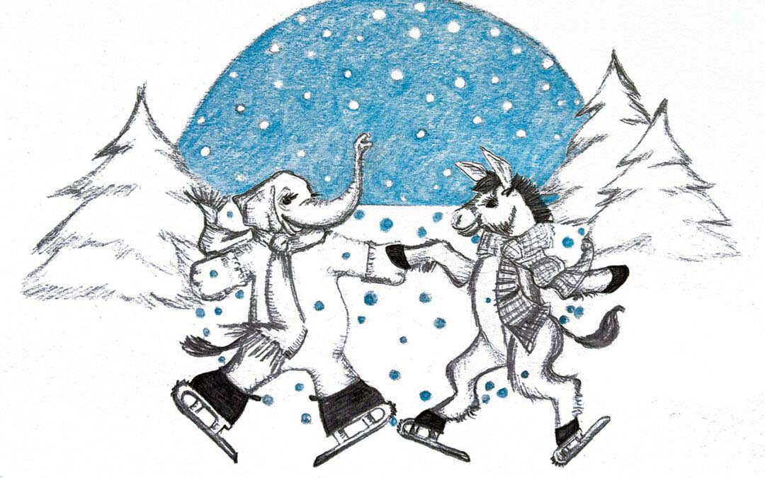 The Donkey and The Elephant