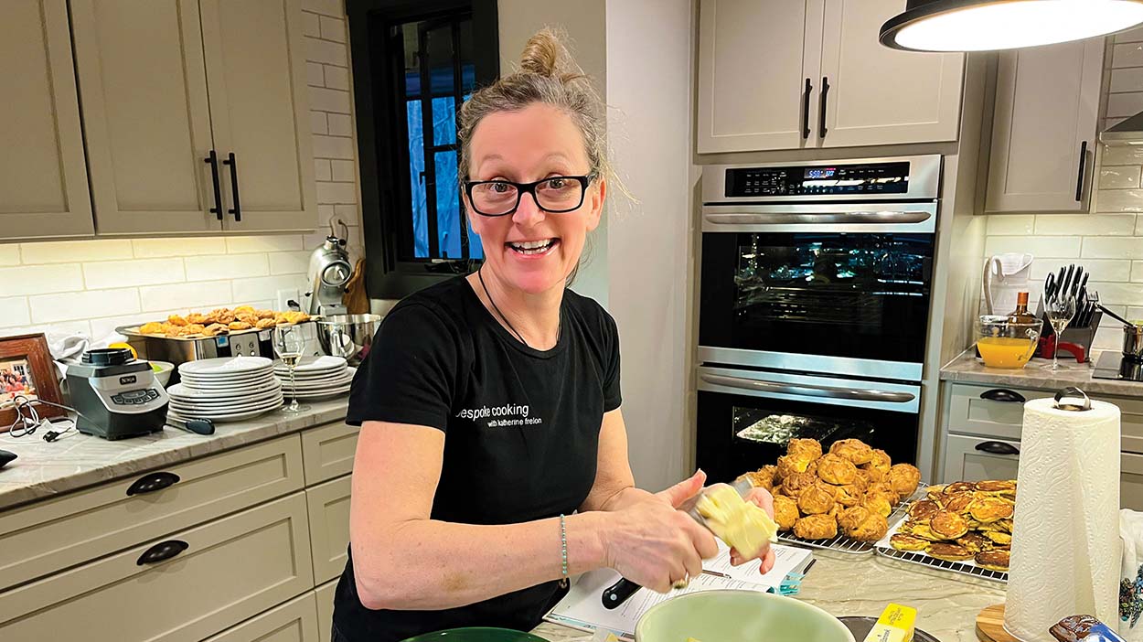 highlands-nc-wine-dinner-chef-Katherine-Frelon