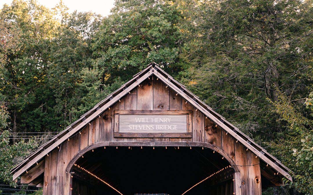 Iconic  Covered Bridge Reopened