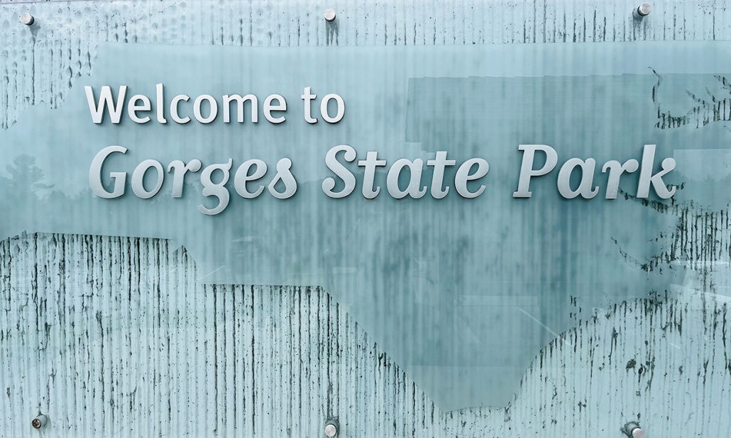 gorges-state-park-sign