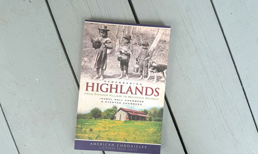 highlands-nc-history-book