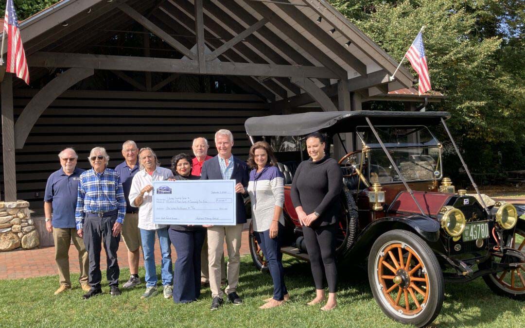 Highlands Motoring Festival Presents Funds to Charities