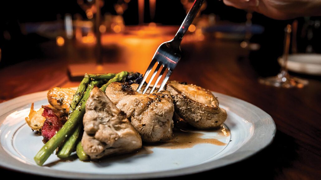 highlands-nc-supper-club-plate-fork