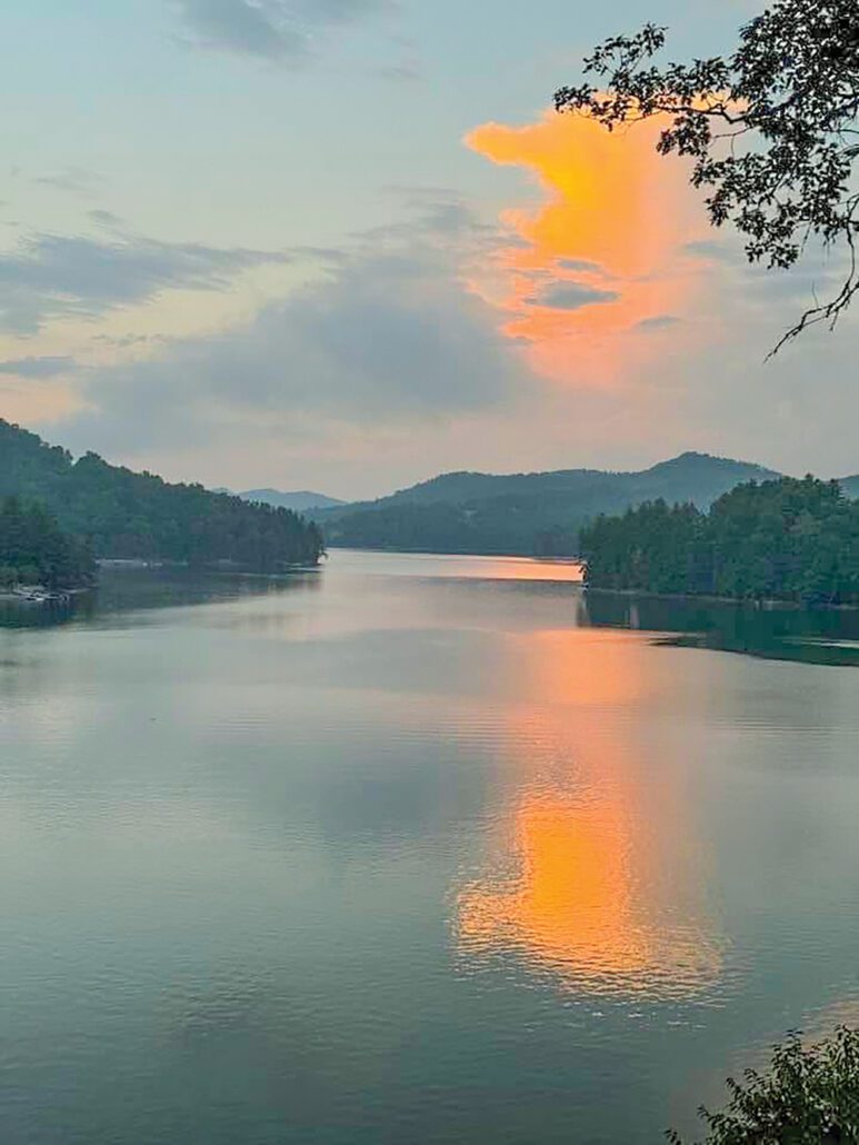 friends-of-lake-glenville-nc-sunset