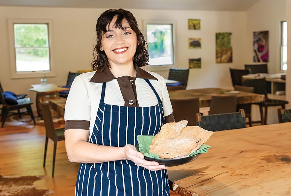 Sourdough Rosemary Crackers