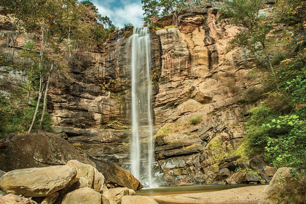 August 2025 Laurel Waterfall Toccoa Falls