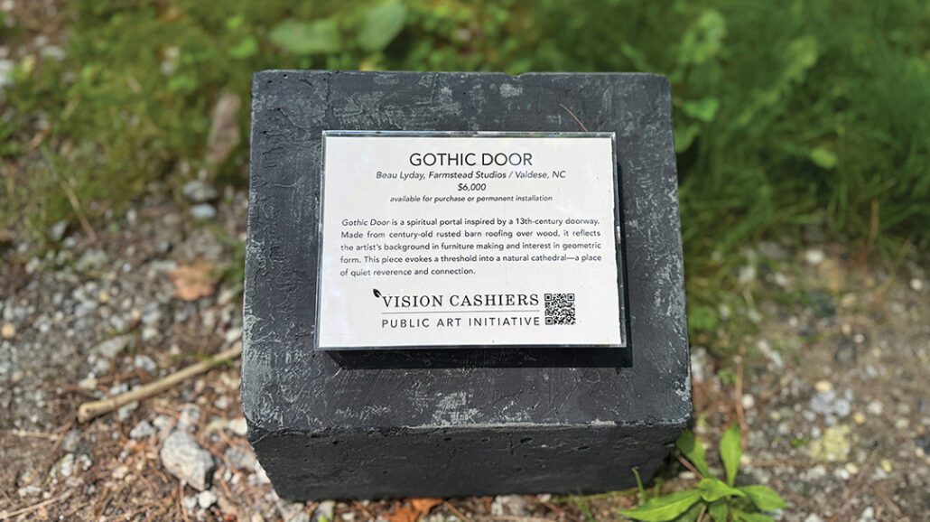 cashiers-nc-walk-art-gothic-door