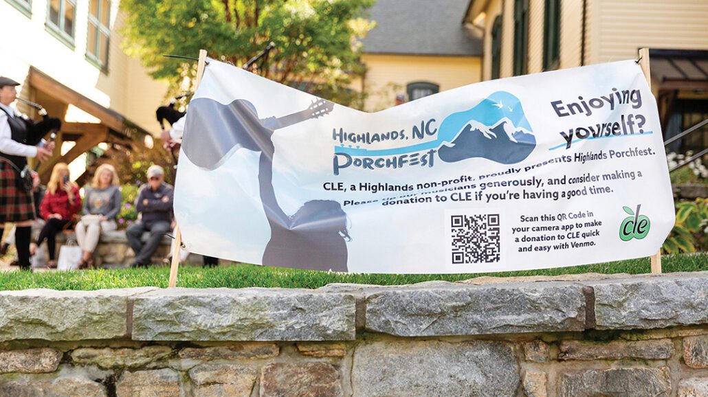 highlands-nc-porchfest-sign