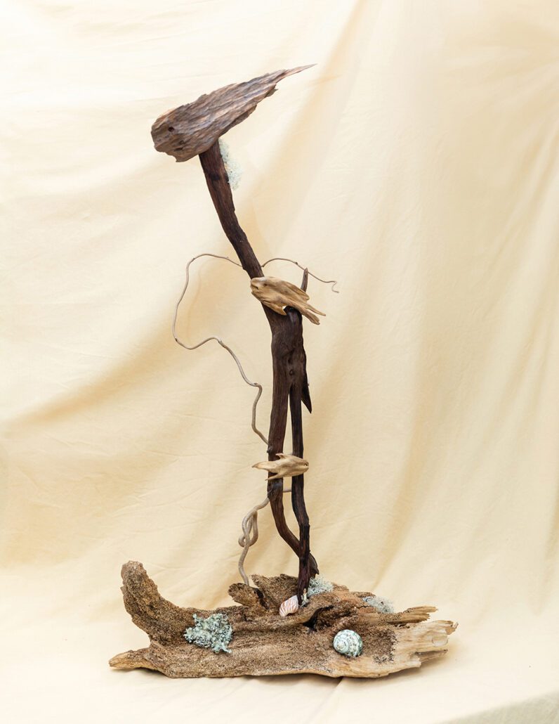 glenville-nc-driftwood-artist-michels-Bouchard-four,