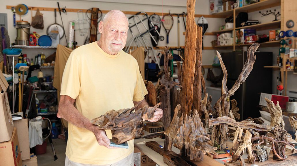 glenville-nc-driftwood-artist-michels-Bouchard-six,