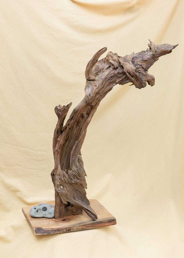glenville-nc-driftwood-artist-michels-Bouchard-two,