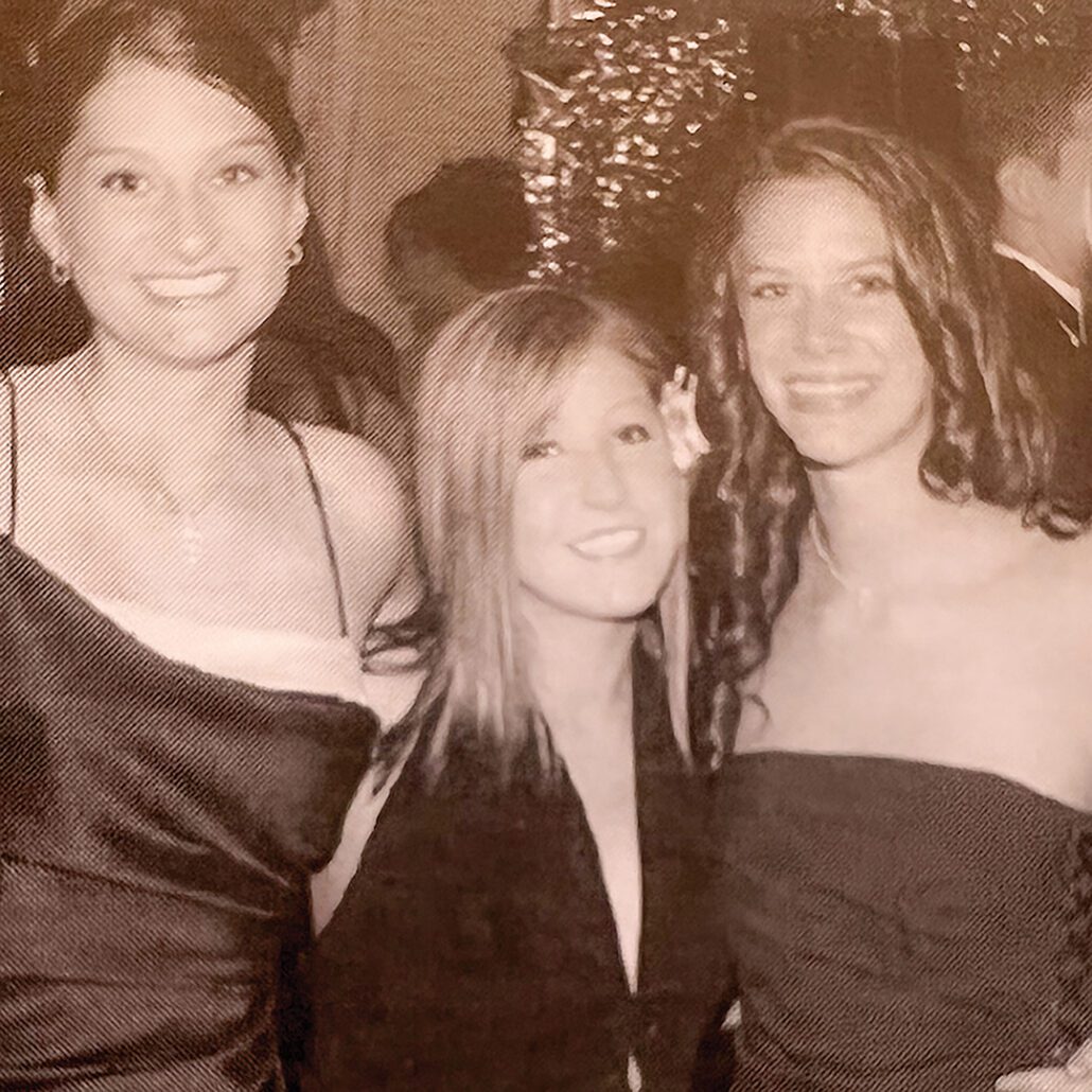 McKenzie Thompson, Allison Waller, and Angela Aspinwall Brown, 2004