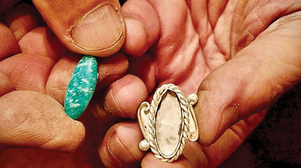 highlands-nc-silver-artist-stone-hand