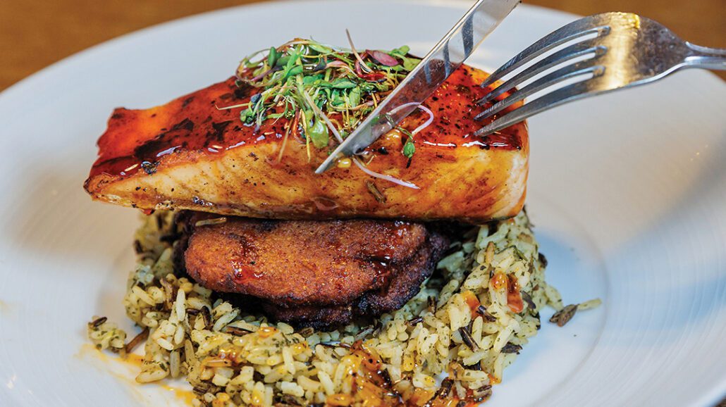 lake-toxaway-nc-restaurant-grand-old-station-salmon