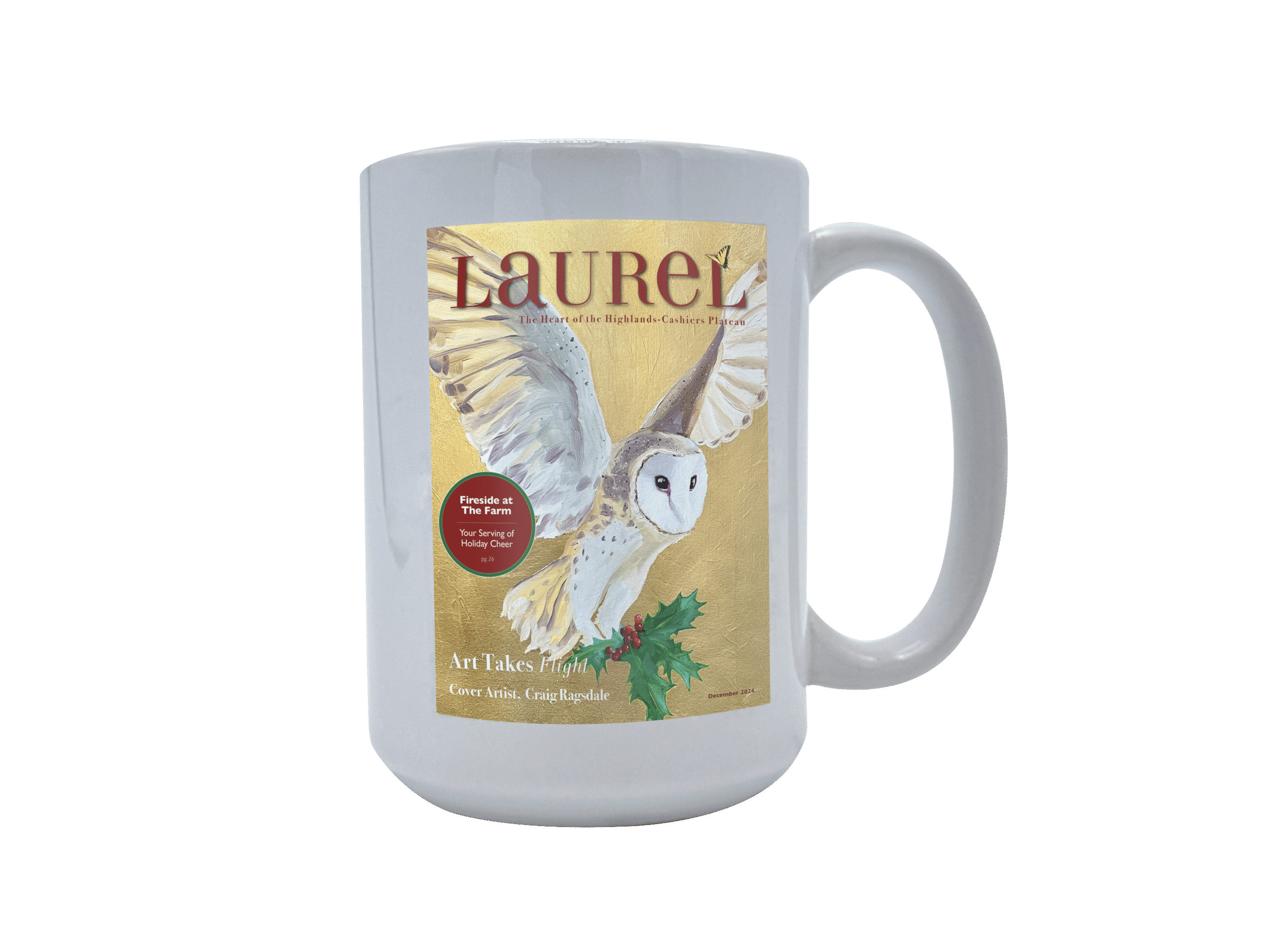 December 2024 cover artwork, “Art Takes Flight” by Craig Ragsdale