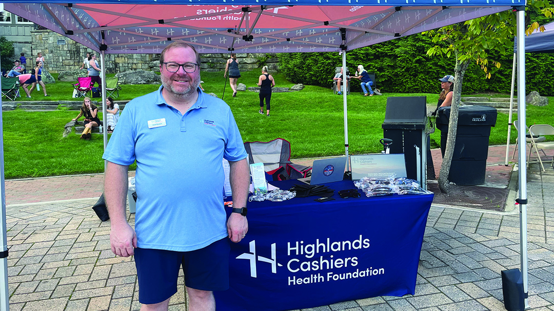 Health Foundation Booth at 2025 5K