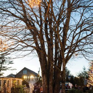highlands-nc-lighting-menorah