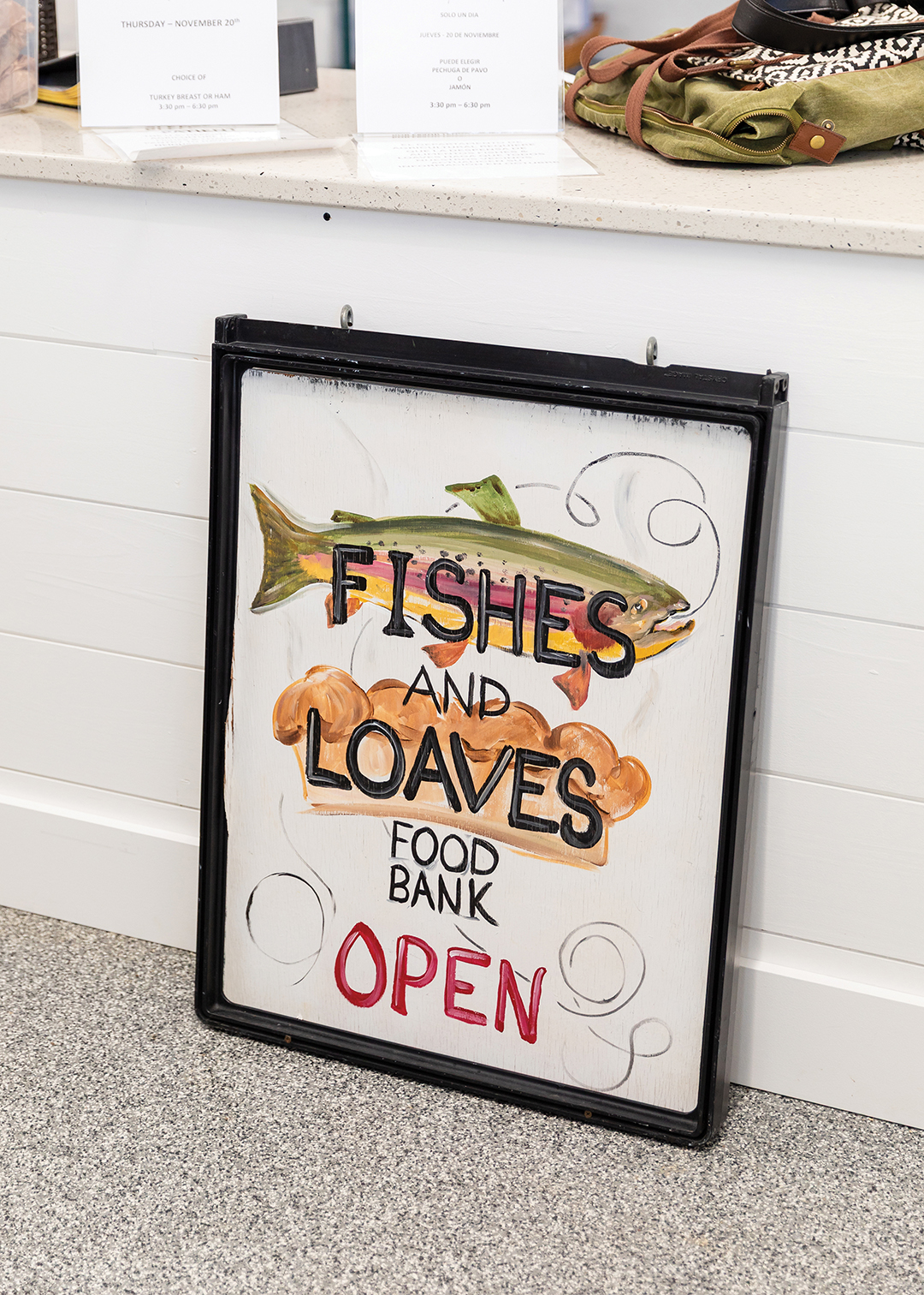 cashiers-nc-fishes-loaves-sign