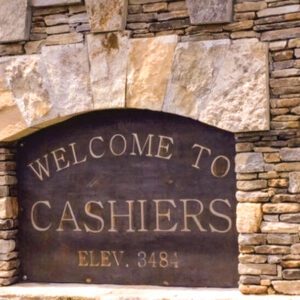 cashiers-nc-welcome-sign