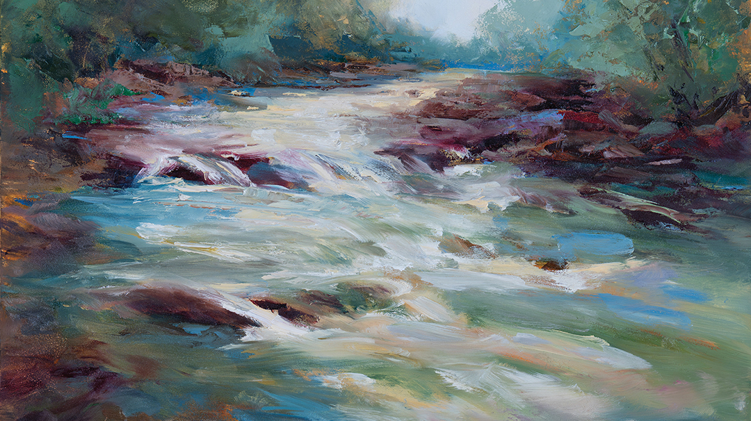 highlands-nc-cover-artist-Kimberly-Edwards-Woodman-river-one