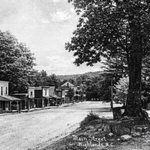highlands-nc-history-Main-Street-1910