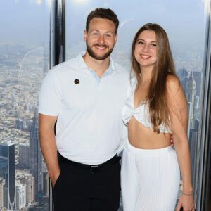 Daryna and Husband in Dubai