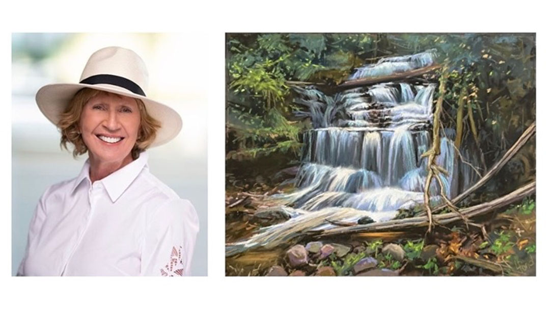 highlands-nc-visual-arts-sothebys-bascom-artist-reception-louise-pond