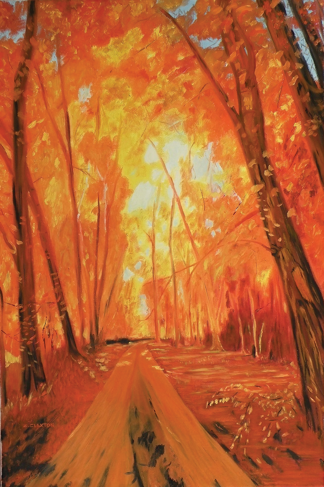 artist-zach-claxton-Through-The-Cottonwoods