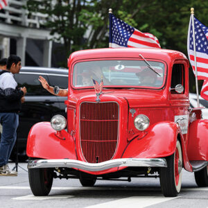 highlands-motoring-festival-parade-red-truck