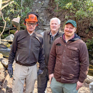 highlands-nc-blue-ridge-hikers-trail-Jim-Chance-Mike-King-Kyle-Pursel