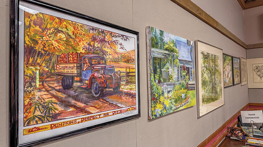 cashiers-nc-albert-carlton-library-duncan-greenlee-truck