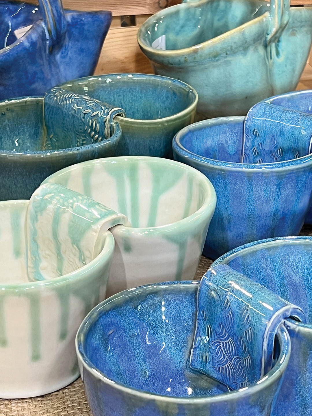 highlands-nc-bascom-Community-Day-pottery