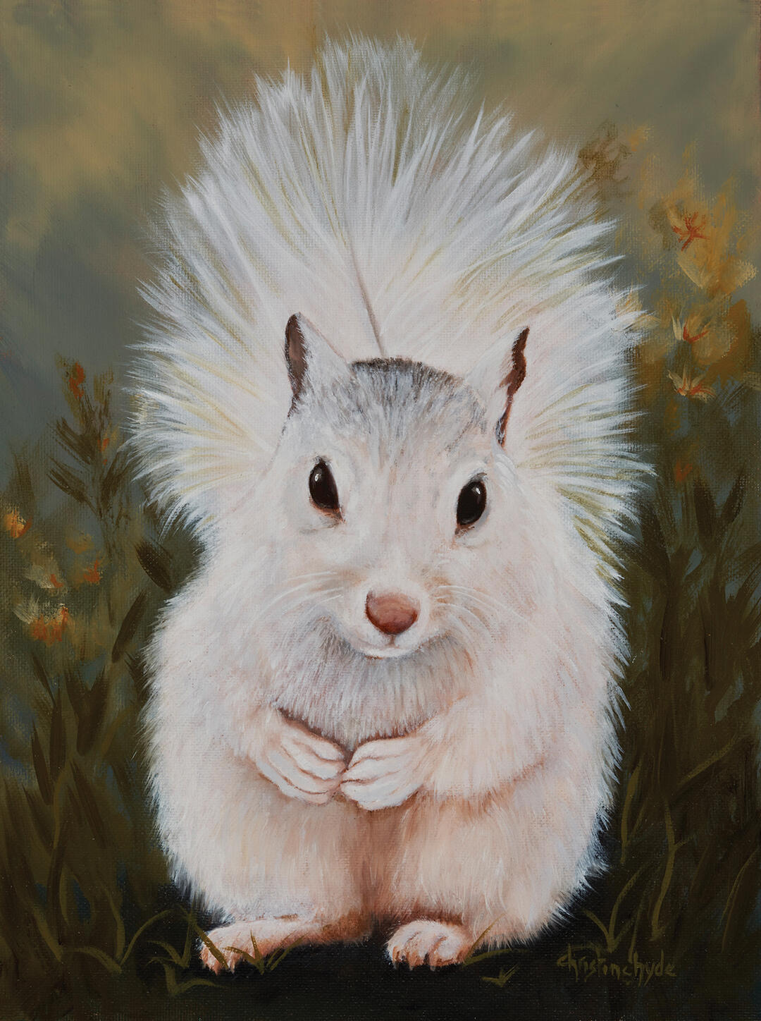 artist-Christine-Hyde-white-squirrel