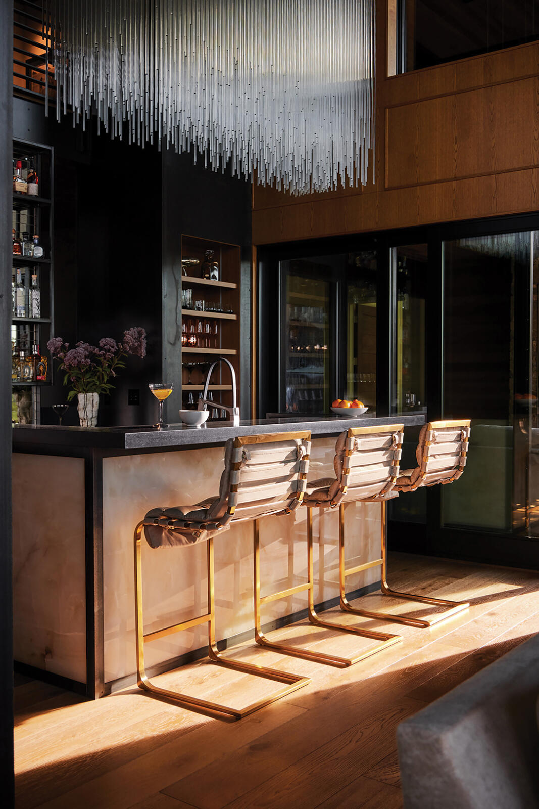 van-tassel-custom-home-bar-steel-onyx-rain-chandelier